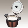 Термокастрюля THERMOS SHUTTLE CHEF KBG-3000 CBW 3л. коричневый/черный 450784